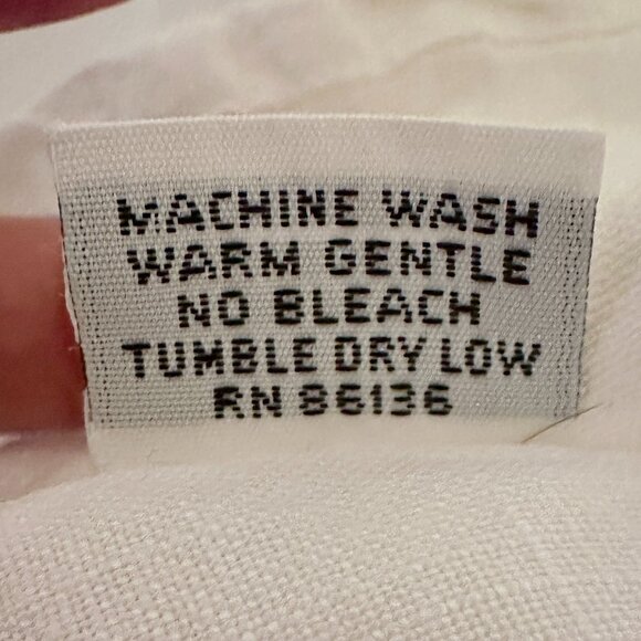 Bryn Walker Women's 100% Linen Boxy Oversized Tunic Top Size XS White Lagenlook - Picture 5 of 9